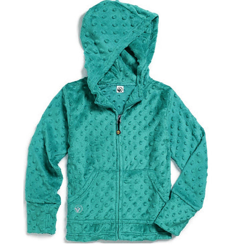 Limeapple Turquoise Bubble Hoodie