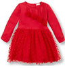 Le Top Dress with Dot Tulle Skirt and white rhinestone tights