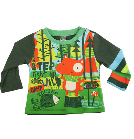 Tuc Tuc Boys' Wild Forest Camp Tee