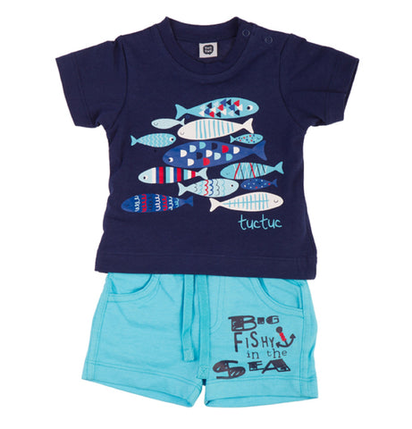 Tuc Tuc Jersey Tee + Bermuda Shorts