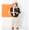 Le Top Boys' Faux Leather Aviator Jacket