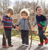 JoJo Maman Bebe Boys' Navy Cosy Lined Twill Trousers