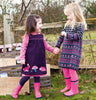 JoJo Maman Bebe Girls' Woodland Pinafore Dress