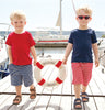 JoJo Maman Bebe Boys Plain Red Tee