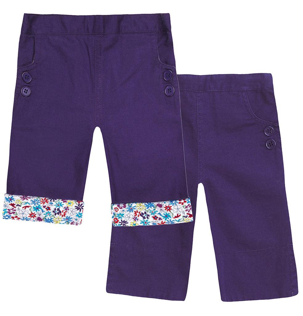 JoJo Maman Bebe Mulberry Twill Clamdiggers