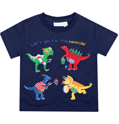 JoJo Maman Bebe Seaside Dinosaur Tee